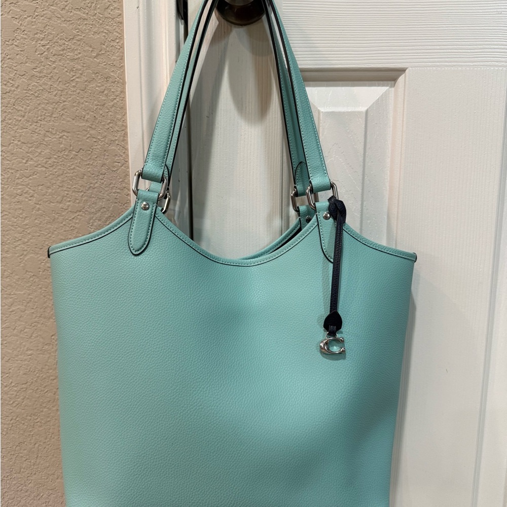 Coach Bleeker Tote - Tiffany Blue